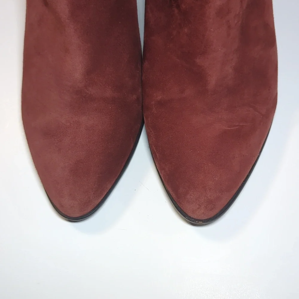 Lori Goldstein Sydney Ruffle Detail Ankle Booties Size 8